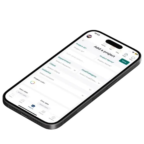 TAIRRAGO Mobile Project Creation
